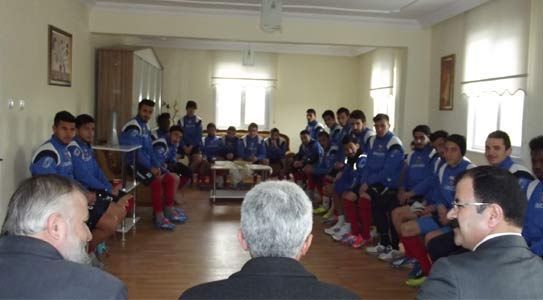 Sp Heyetinden Belediyespor'a Ziyaret