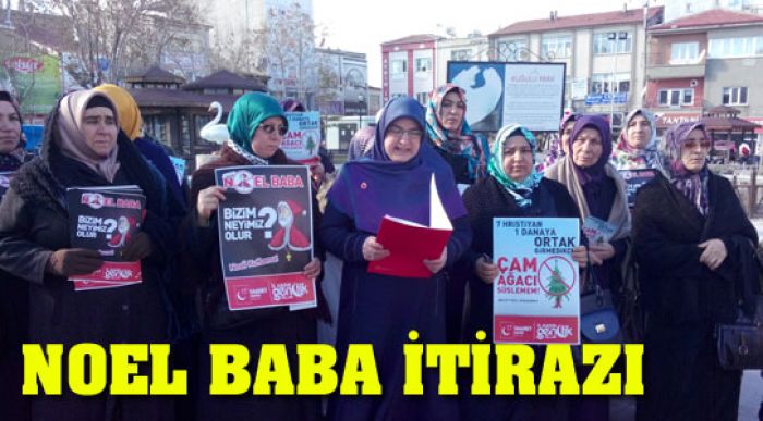 Sp’li Kadınlar’dan Noel Baba İtirazı
