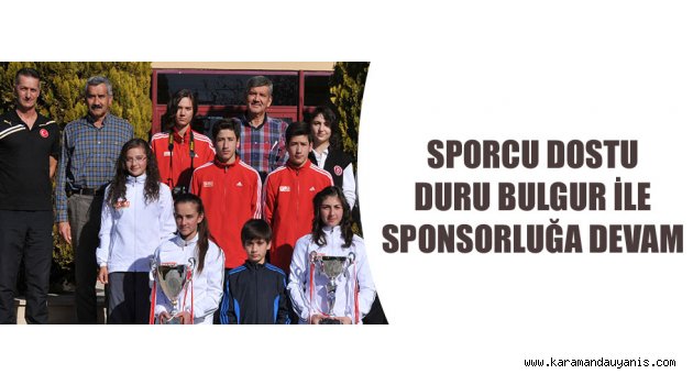 SPONSORLUK DESTEĞİ..