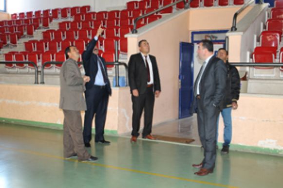 Spor Tesisleri İncelendi