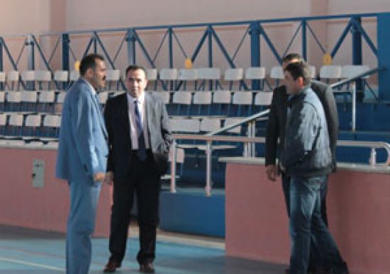 Spor Tesisleri İncelendi