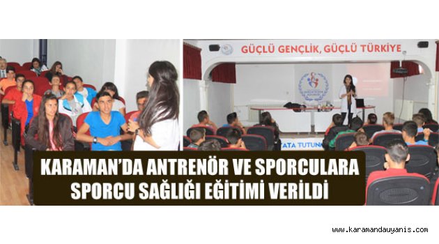 Sporcu Sağlığı Eğitimleri