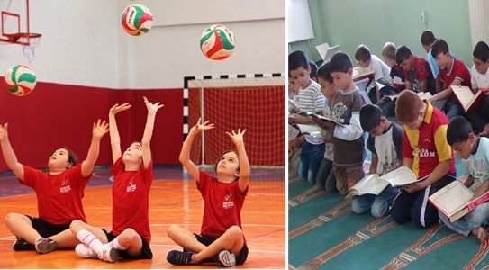 Sportif Ve Dini Eğitimler Birarada