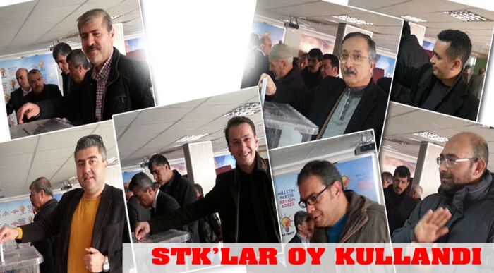 Stk’lar Oy Kullandı