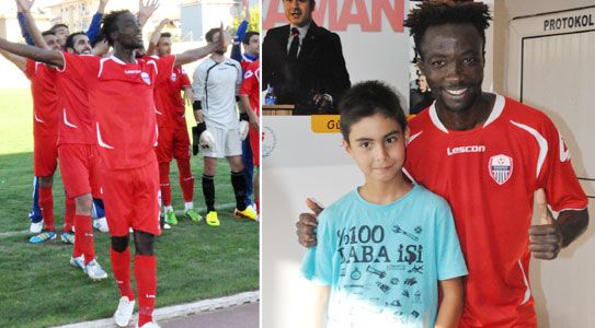 Sudan’lı Stoper İlgi Odağı Oldu