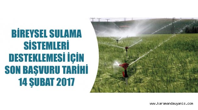 SULAMA DESTEKLERİ..