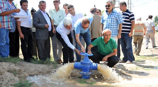Sulama Projesi Törenle Açıldı