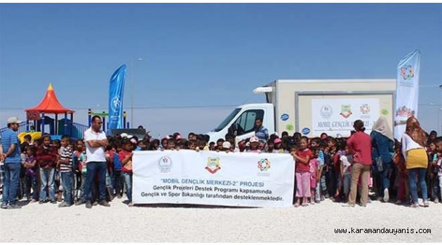 SURİYELİ ÇOCUKLARLA BULUŞTU