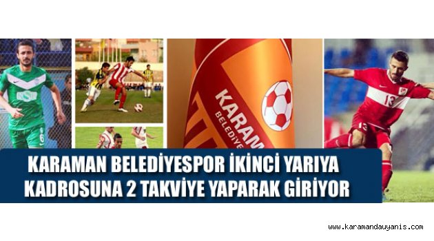 TAKVİYE YAPARAK GİRİYOR