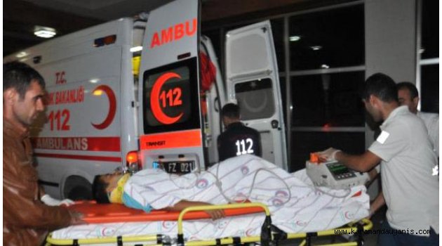 TALİHSİZ KAZA’DA AĞIR YARALANDI