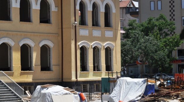 TARİHİ EĞİTİM YUVASI BAKIMA ALINDI