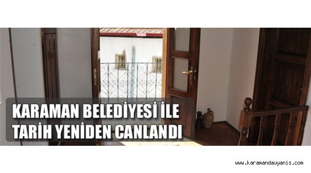 TARİHİ EVLER RESTORE EDİLİYOR