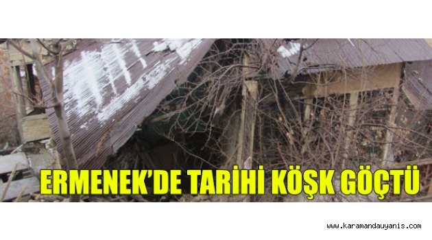 TARİHİ KÖŞK