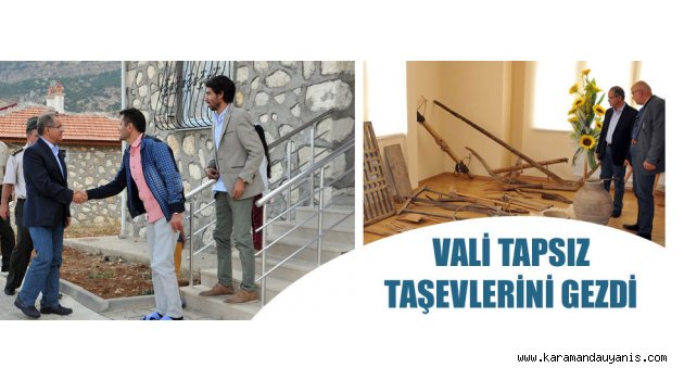 TAŞELİ'DE İLÇE GEZİLERİ..