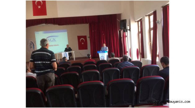 TAŞELİ'DE YAPILANDIRMA TOPLANTILARI
