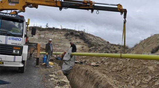 Taşeli'ye Doğalgaz Yolda