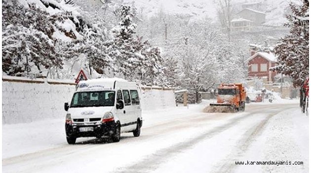 TAŞIMALI EĞİTİME BİR GÜN ARA VERİLDİ