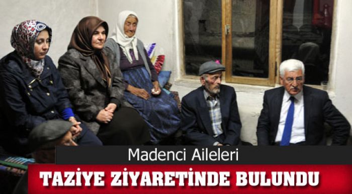 Taziye Ziyaretinde Bulundu