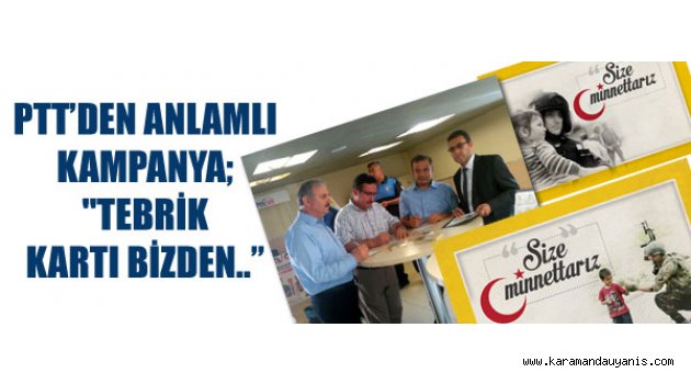 Tebrik kartı gönderme alışkanlığı..
