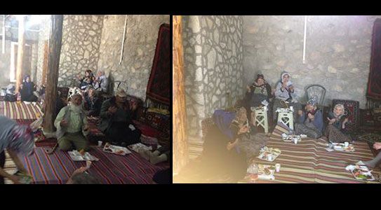 Tekke’de Huzur Buldular
