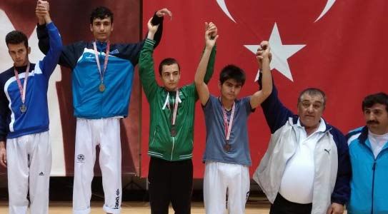 Tekvando Şampiyonası Yapıldı