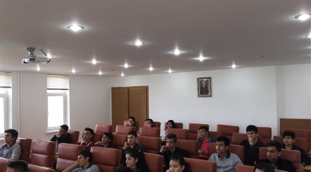 TEMİZEL ÜNLÜ TEKNİK VE ENDÜSTRİ MESLEK LİSESİ, YENİLENEBİLİR ENERJİ BÖLÜMÜ ÖĞRENCİLERİNE SEMİNER
