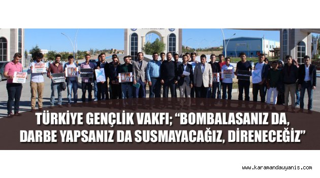 TGV'DEN AÇIKLAMA