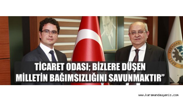TİCARET ODASI BAŞKANLIĞI