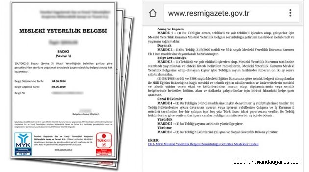 TİCARET ODASINDAN BELGE DUYURUSU