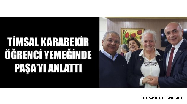 Timsal Kazımkarabekir Köymen..