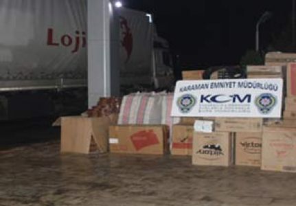 Tır'da 60 Bin Paket