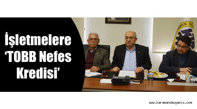 TOBB öncülüğünde..