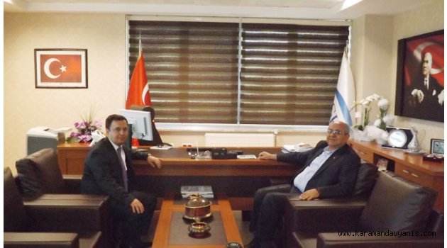 TOKTAY'DAN SGK İL MÜDÜRÜ S. FINDIK'A ZİYARET
