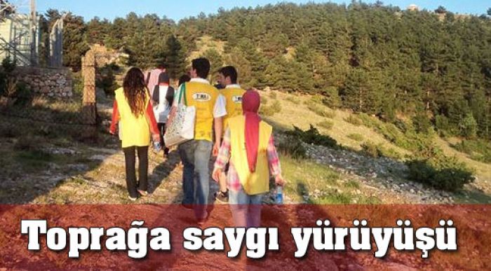 Toprağa Saygı Yürüyüşü Yapılacak