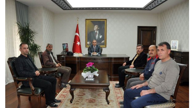 TORNACILAR VALİ TAPSIZ’A ZİYARET