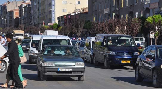 Trafiğe  1 Yılda 2.734 Araç Kayıt Oldu