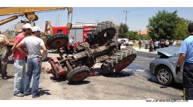 TRAFİK KAZALARI 10 YARALI