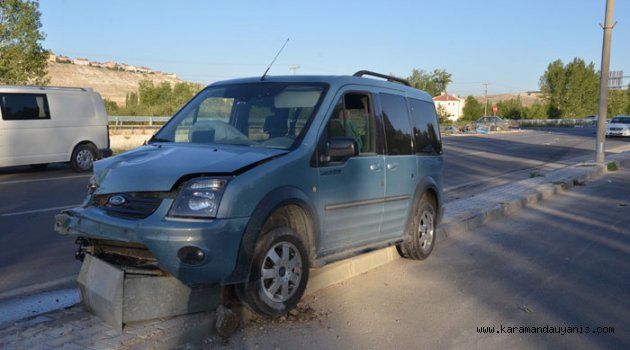 TRAFİK KAZALARI: 2 YARALI