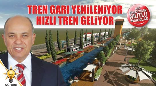 “tren Garı Ve Çevre Düzenlemesi Yapaılacak”