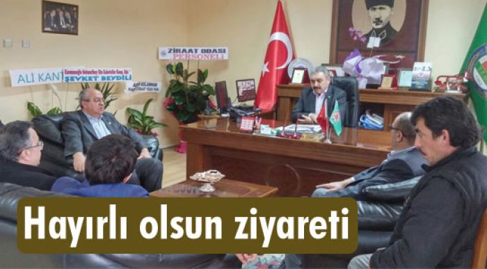 Tso'dan Ziraat Odasına Ziyaret