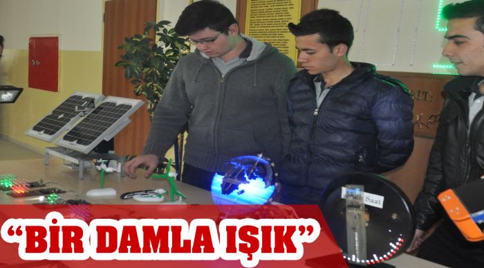 T.ü.lisesi “bir Damla Işık” Projesini Tanıttı