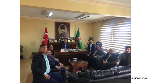 TÜMSİAD YÖNETİMİNDEN ZİRAAT ODASINA ZİYARET