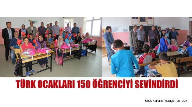 TÜRK OCAKLARINDAN ANLAMLI YARDIM