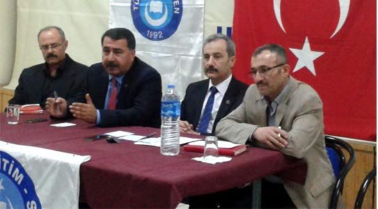 Türk Eğitim Sen Yöneticileri Karaman'da
