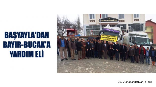 TÜRKMENLERE YARDIM