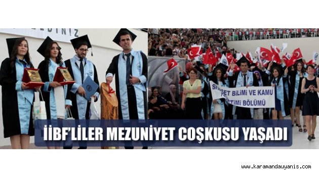 ÜNİVERSİTEDE MEZUNİYETLER..