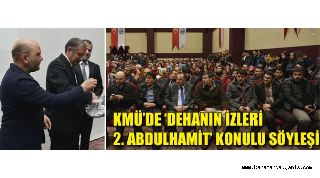 ÜNİVESİTEDE SÖYLEŞİ