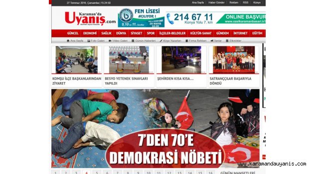 UYANIŞ GAZETESİ