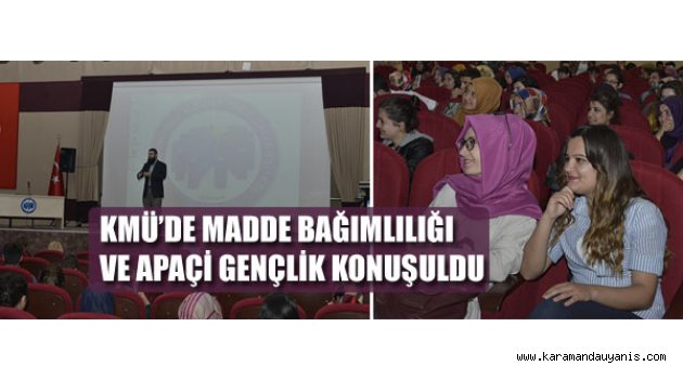 Uyuşturucu ve Gençlik Konulu söyleşi