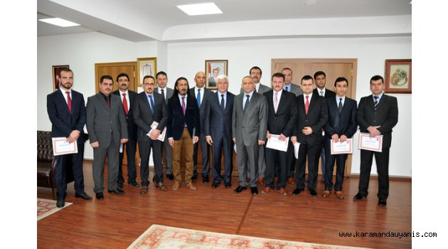 VALİ KOCA BAŞARILI EMNİYET PERSONELİNİ ÖDÜLLENDİRDİ